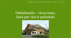 Desktop Screenshot of dubultmuiza.lv